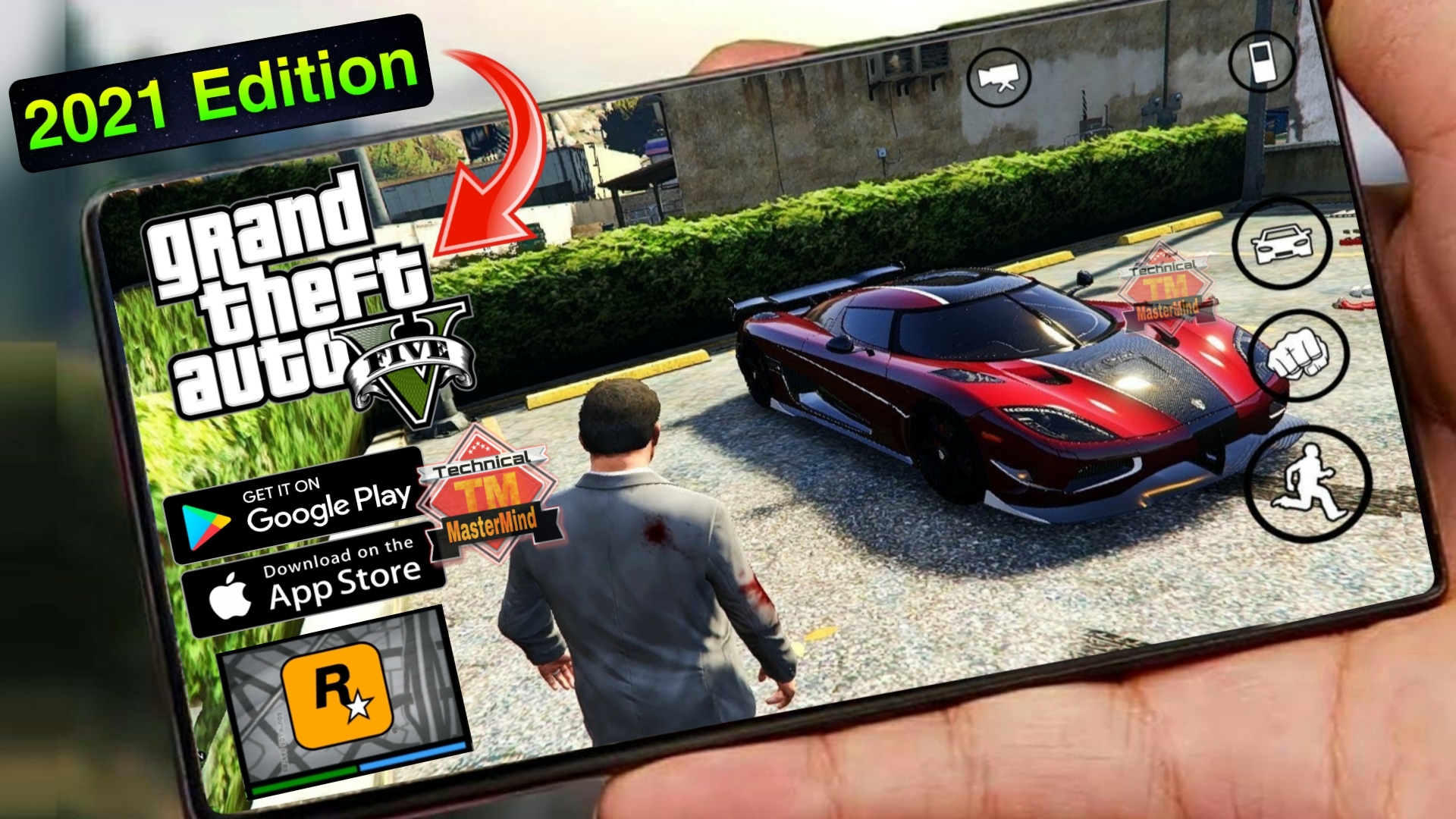 How to Download GTA 5 2021 in Mobile 100% Working Premium Game ...